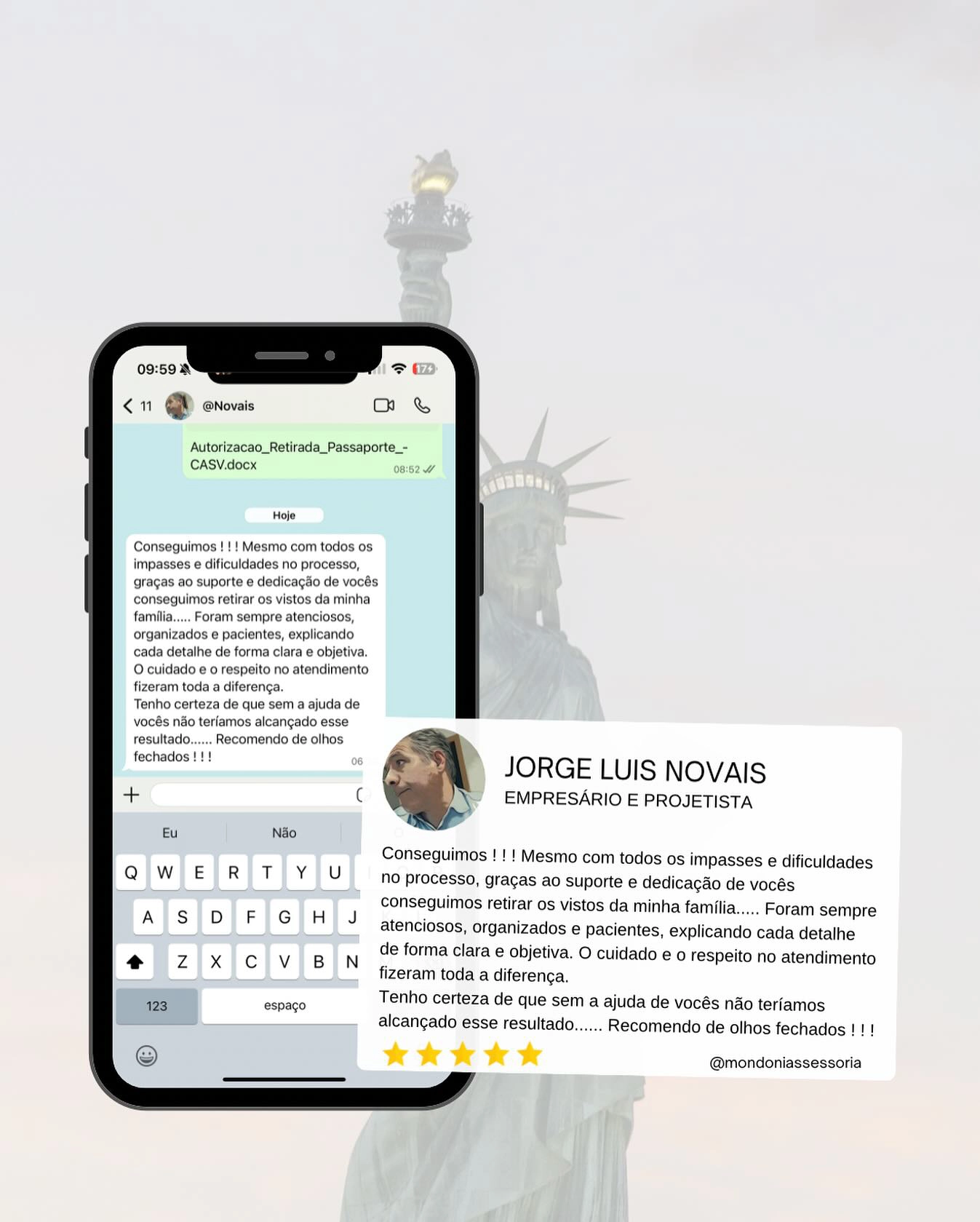 DEPOIMENTO 2 - MONDONI ASSESSORIA